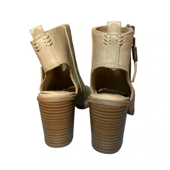 CIRCUS SAM EDELMAN PEEPTOE HEELED BOOTIES - Picture 2 of 7